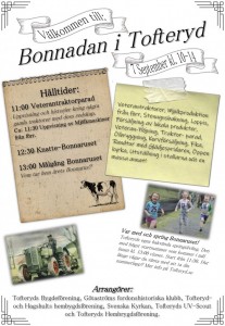 Bonnadagen i Tofteryd 2019